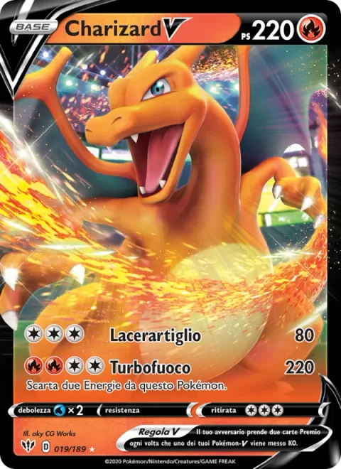 Charizard V [Claw Slash | Fire Spin]