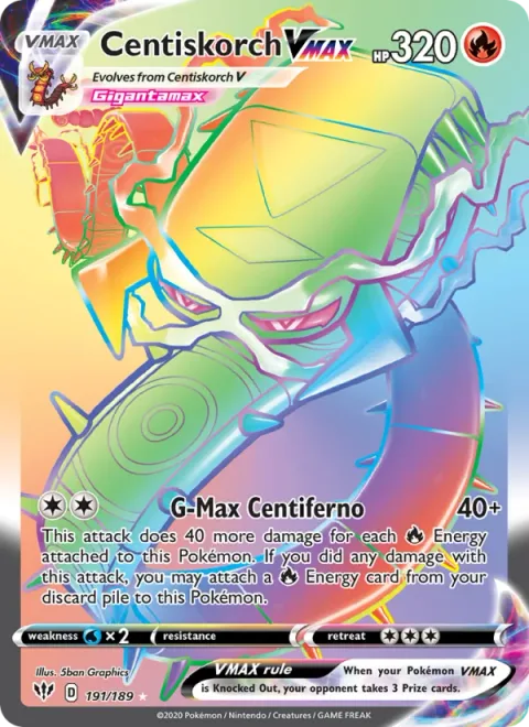 Centiskorch VMAX [G-Max Centiferno]
