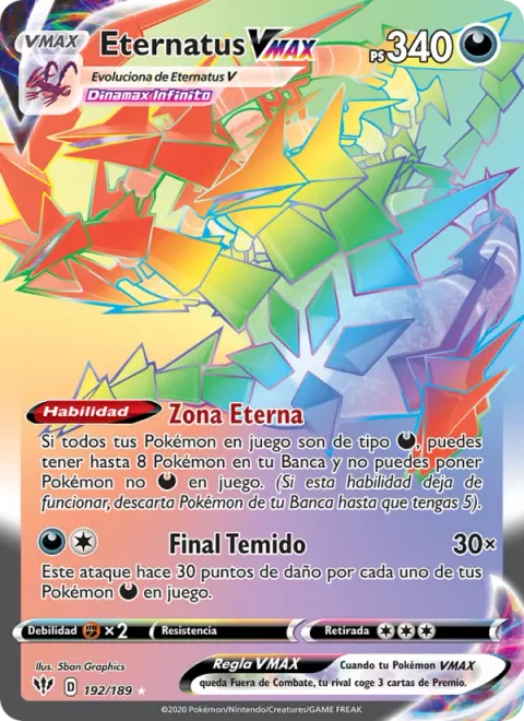 Eternatus VMAX [Eternal Zone | Dread End]