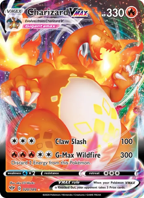 Charizard VMAX [Claw Slash | G-Max Wildfire]