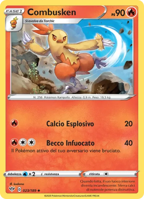 Combusken [Smash Kick | Heat Beak]
