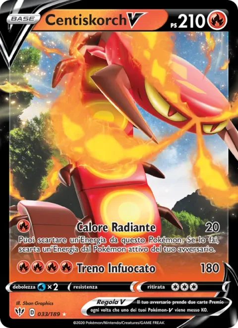 Centiskorch V [Radiating Heat | Burning Train]