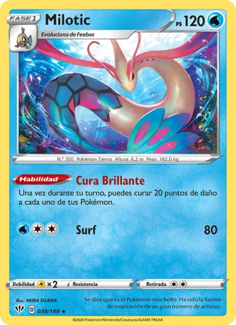 Milotic [Bright Heal | Surf]