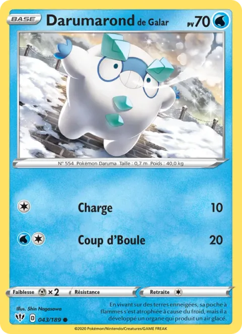 Galarian Darumaka [Tackle | Headbutt]