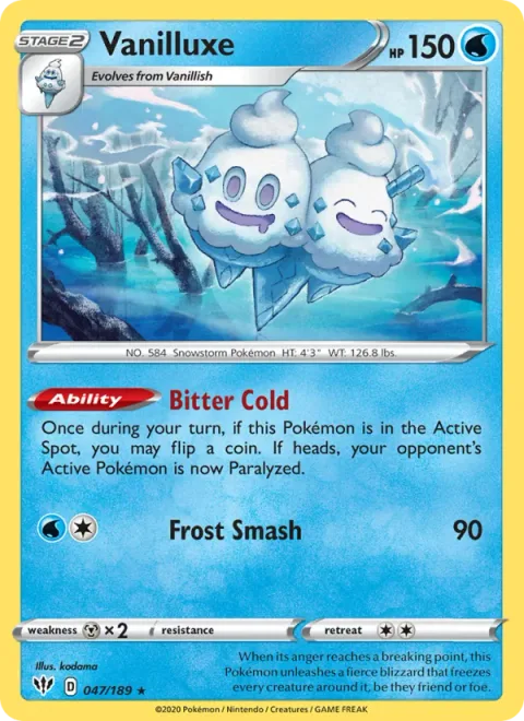 Vanilluxe [Bitter Cold | Frost Smash]