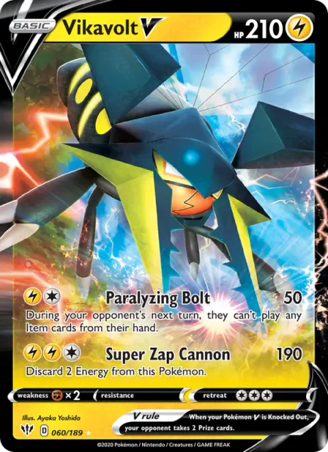 Vikavolt V [Paralyzing Bolt | Super Zap Cannon]