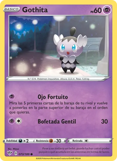 Gothita [Fortunate Eye | Gentle Slap]