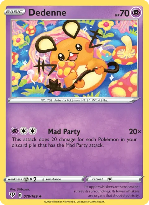 Dedenne [Mad Party]