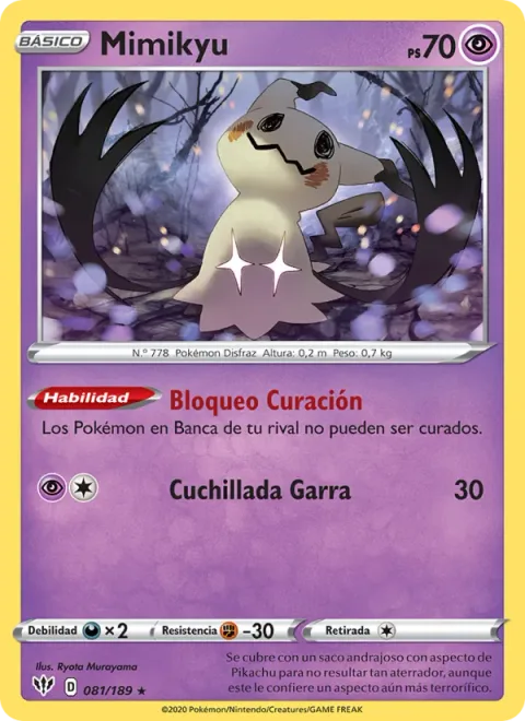 Mimikyu [Head Jamming | Claw Slash]