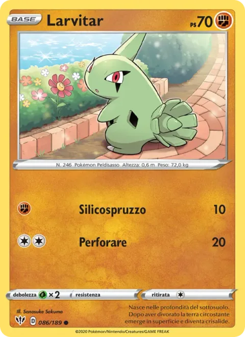 Larvitar [Sand Spray | Pierce]
