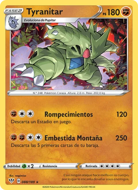 Tyranitar [Bedrock Breaker | Mountain Swing]