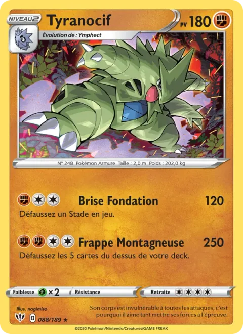 Tyranitar [Bedrock Breaker | Mountain Swing]