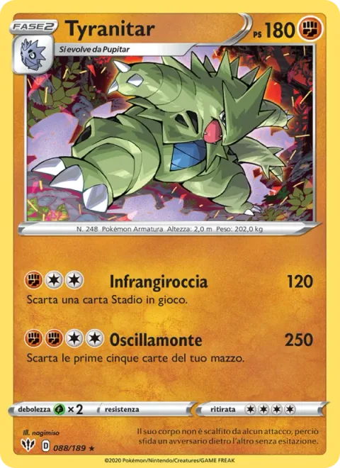 Tyranitar [Bedrock Breaker | Mountain Swing]