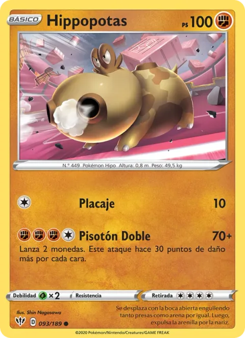 Hippopotas [Tackle | Double Stomp]
