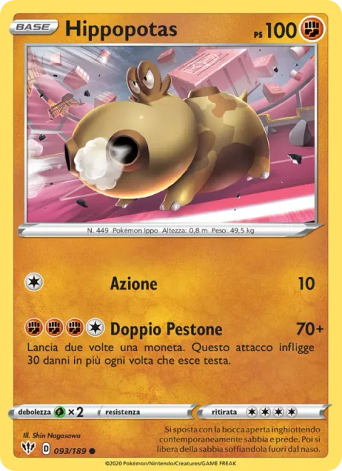 Hippopotas [Tackle | Double Stomp]