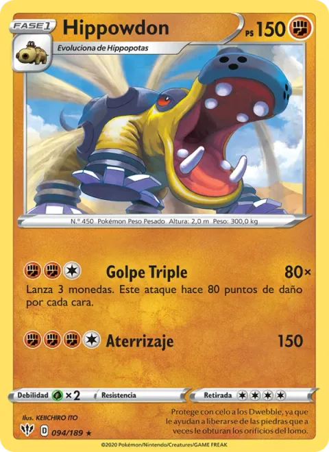 Hippowdon [Triple Smash | Land Crush]