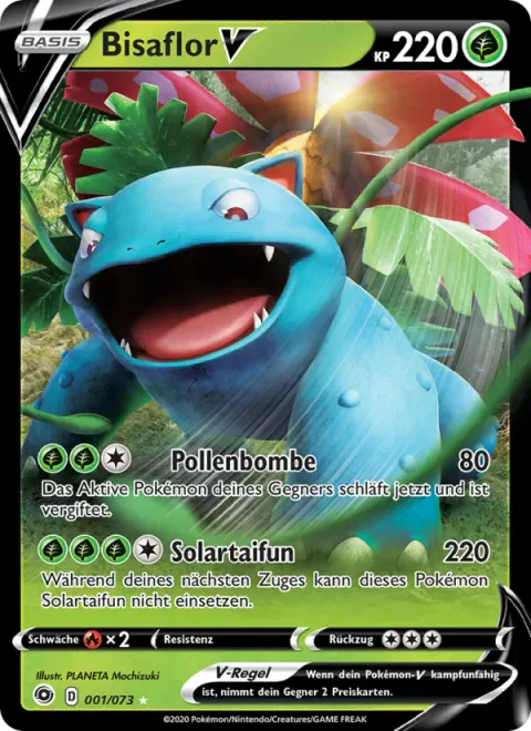 Venusaur V [Pollen Bomb | Solar Typhoon]