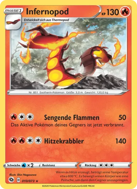 Centiskorch [Searing Flame | Heat Crawler]