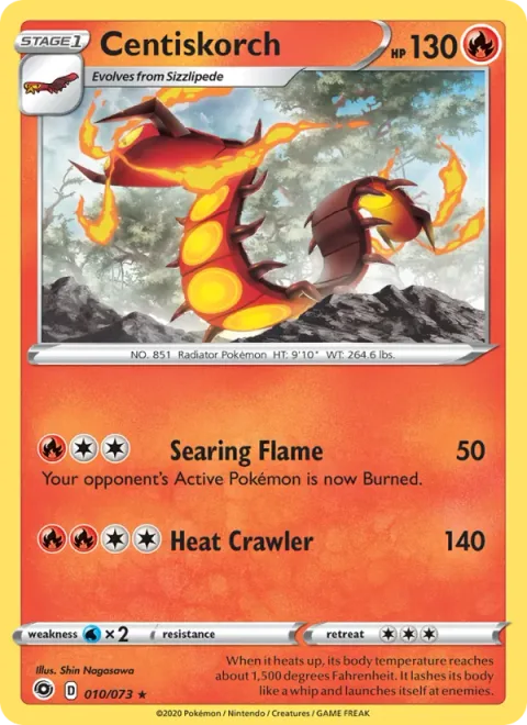Centiskorch [Searing Flame | Heat Crawler]