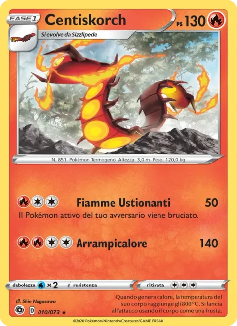 Centiskorch [Searing Flame | Heat Crawler]