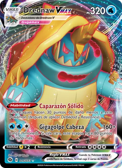 Drednaw VMAX [Solid Shell | G-Max Headbutt]