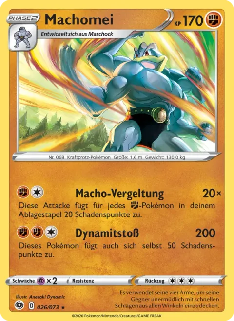 Machamp [Macho Revenge | Dynamite Punch]