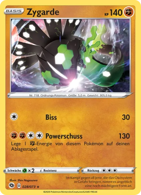 Zygarde [Bite | Power Blast]