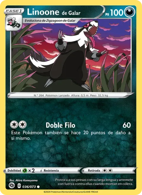 Galarian Linoone [Double-Edge]