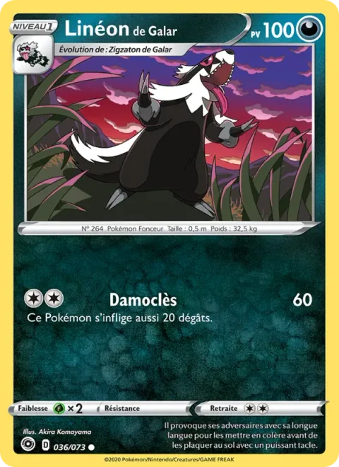 Galarian Linoone [Double-Edge]