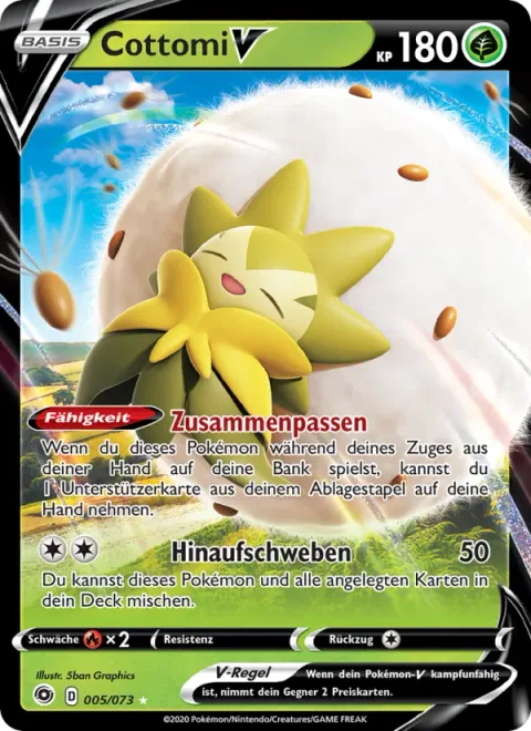 Eldegoss V [Happy Match | Float Up]