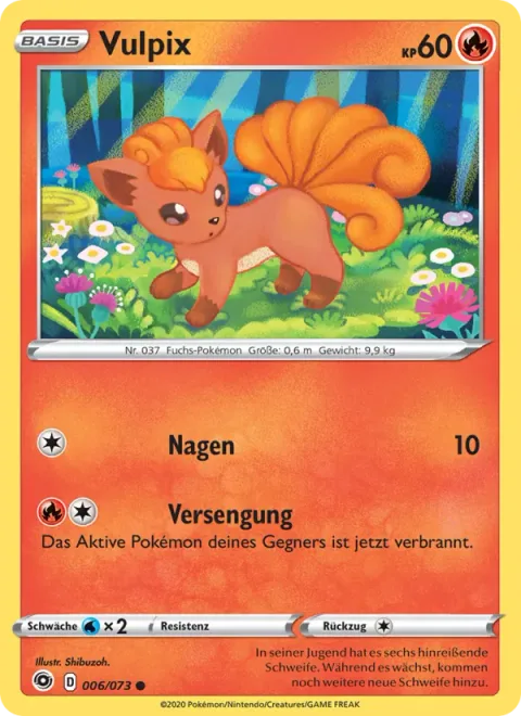 Vulpix [Gnaw | Singe]