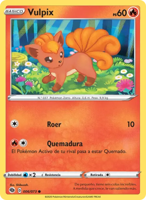 Vulpix [Gnaw | Singe]