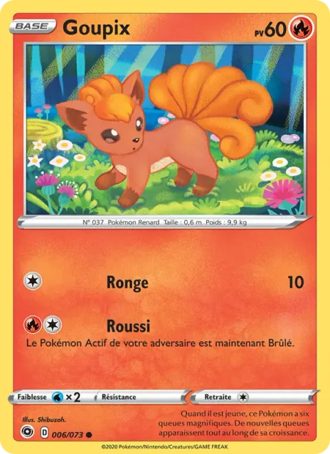 Vulpix [Gnaw | Singe]