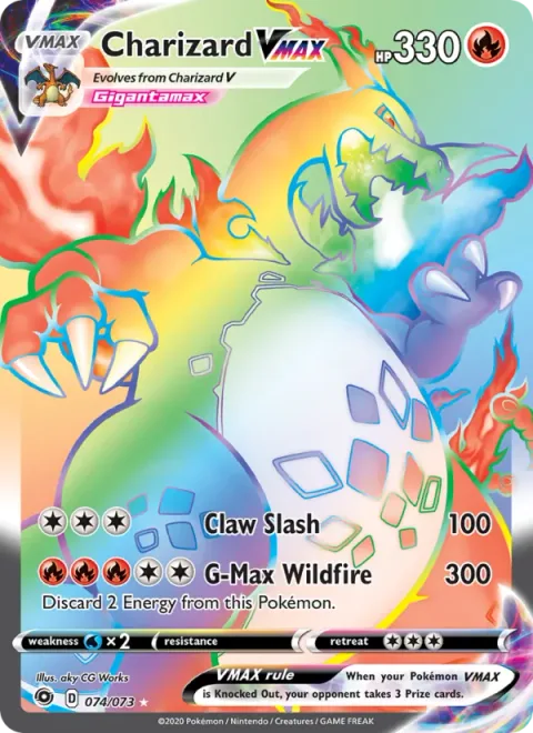 Charizard VMAX [Claw Slash | G-Max Wildfire]
