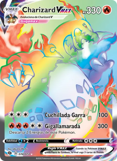 Charizard VMAX [Claw Slash | G-Max Wildfire]