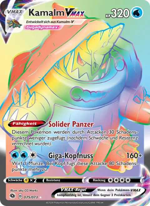 Drednaw VMAX [Solid Shell | G-Max Headbutt]