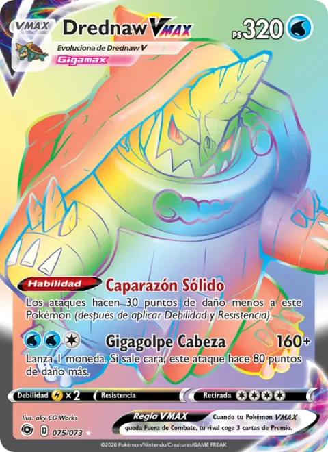 Drednaw VMAX [Solid Shell | G-Max Headbutt]