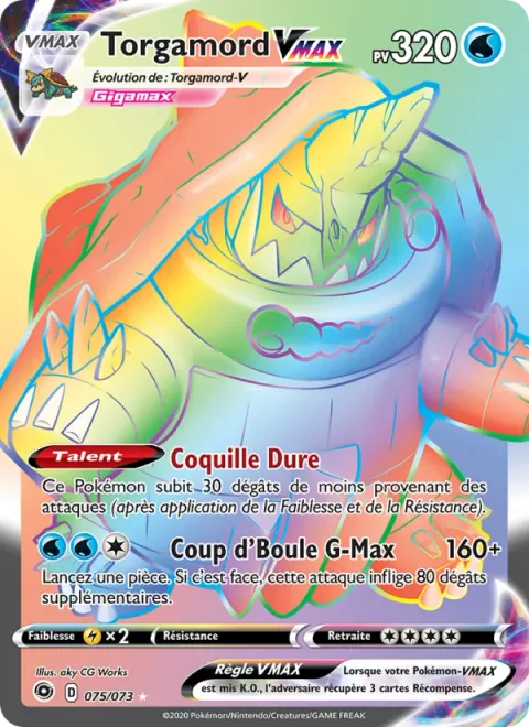 Drednaw VMAX [Solid Shell | G-Max Headbutt]