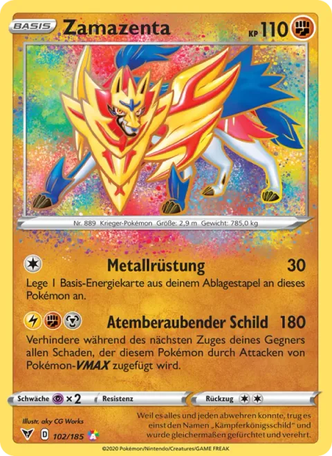 Zamazenta [Metal Armament | Amazing Shield]