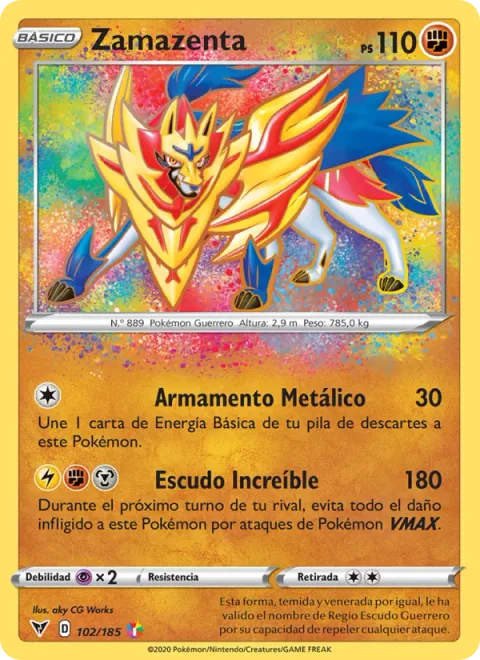 Zamazenta [Metal Armament | Amazing Shield]