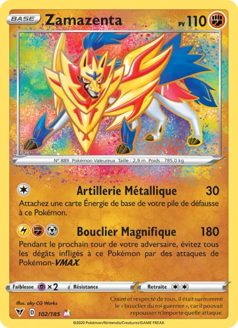 Zamazenta [Metal Armament | Amazing Shield]