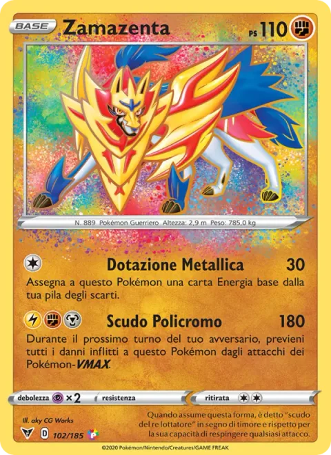 Zamazenta [Metal Armament | Amazing Shield]