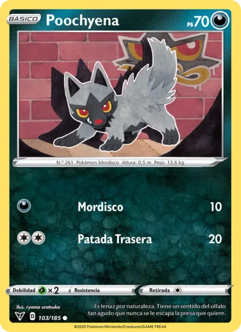 Poochyena [Bite | Rear Kick]