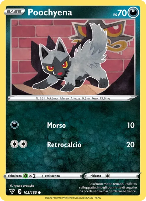 Poochyena [Bite | Rear Kick]