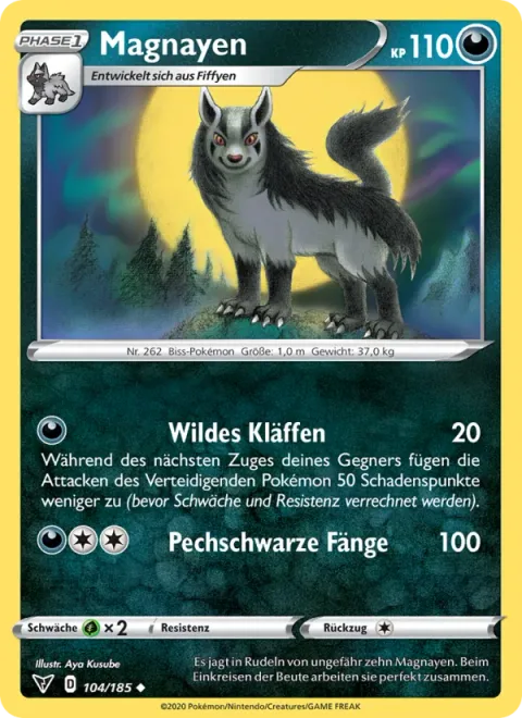 Mightyena [Ferocious Bellow | Pitch-Black Fangs]