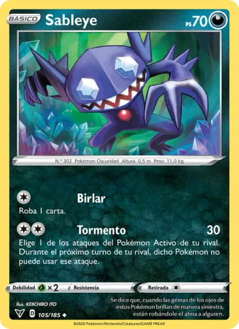 Sableye [Filch | Torment]