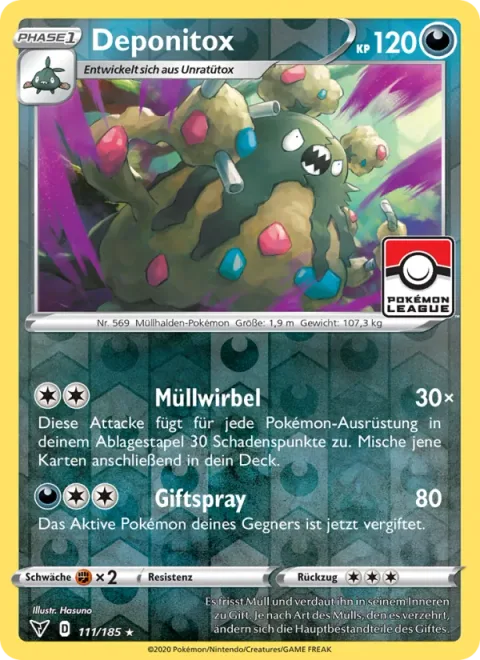 Garbodor [Trash Cyclone | Poison Spray]