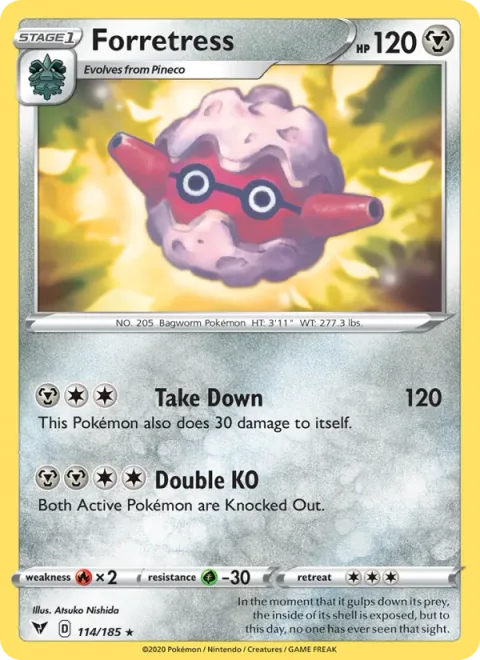 Forretress [Take Down | Double KO]