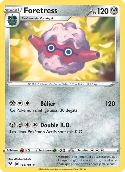 Forretress [Take Down | Double KO]