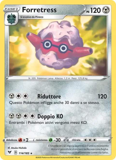 Forretress [Take Down | Double KO]
